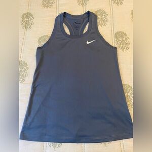 Nike Racerback Tank Top Blue Dry Fit